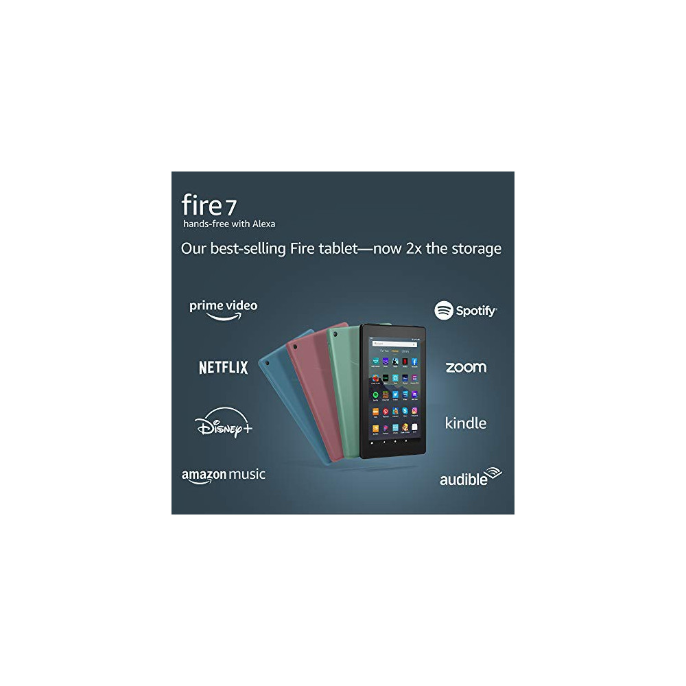 Fire 7 tablet, 7" display, 16 GB,  2019 release , Black