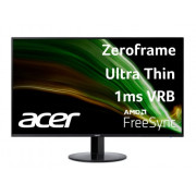 Acer SB241Y Abi 23.8" Full HD  1920 x 1080  VA Zero-Frame Home Office Monitor | AMD FreeSync Technology | Ultra-Thin Stylish 