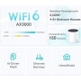 TP-Link Deco AX3000 WiFi 6 Mesh System Deco X55  - Covers up to 6500 Sq.Ft. , Replaces Wireless Router and Extender, 3 Gigabi