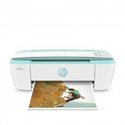 HP DeskJet 3755 Compact All-in-One Wireless Printer, HP Instant Ink, Works with Alexa - Seagrass Accent  J9V92A 