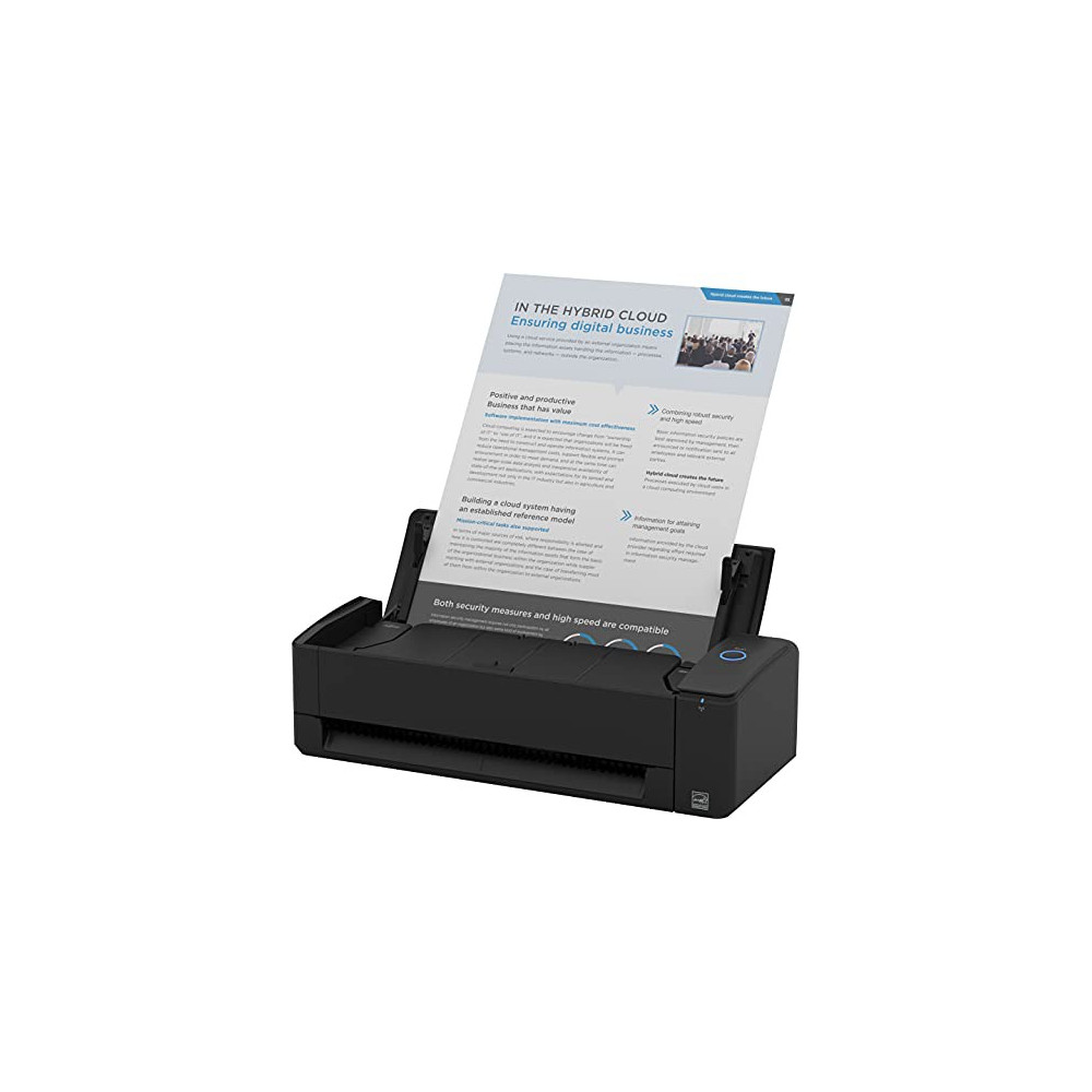 Fujitsu ScanSnap iX1300 Compact Wireless or USB Double-Sided Color Document, Photo & Receipt Scanner with Auto Document Feede