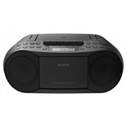Sony Stereo CD/Cassette Boombox Home Audio Radio, Black  CFDS70BLK , 13.7 x 6.1 x 9 inches