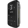 SanDisk 8GB Clip Jam MP3 Player, Black - microSD card slot and FM Radio - SDMX26-008G-G46K