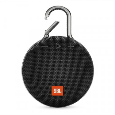 JBL Clip 3, Black - Waterproof, Durable & Portable Bluetooth Speaker - Up to 10 Hours of Play - Includes Noise-Cancelling Spe