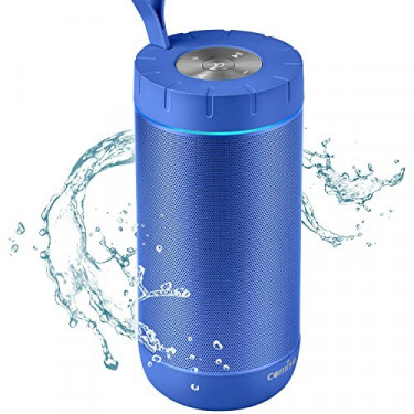 comiso Waterproof Bluetooth Speaker IPX7, 25W Wireless Portable Speakers Loud Sound Strong Bass Stereo Pairing 36 Hours Playt