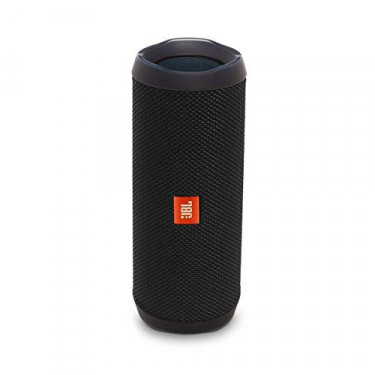 JBL Flip 4, Black - Waterproof, Portable & Durable Bluetooth Speaker - Up to 12 Hours of Wireless Streaming - Includes Noise-