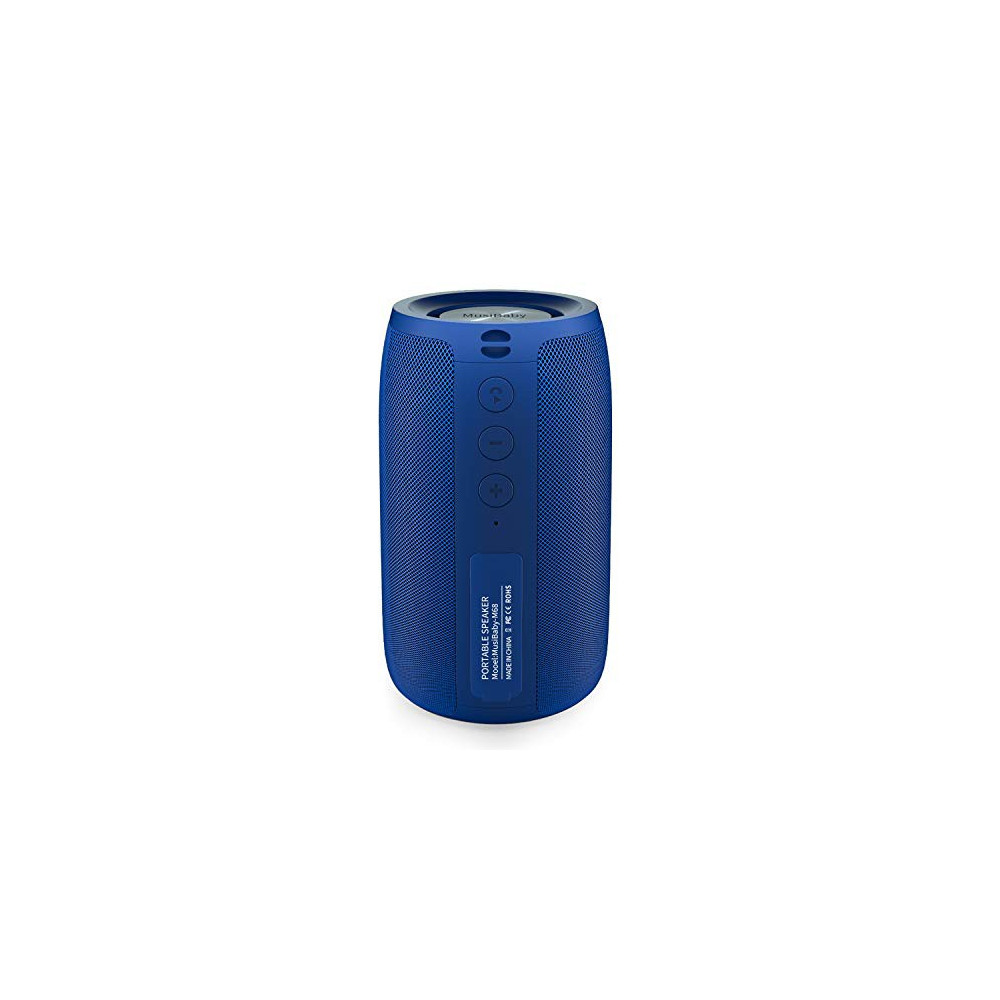 Bluetooth Speaker,MusiBaby Speakers,Outdoor, Portable,Waterproof,Wireless Speakers,Dual Pairing, Bluetooth 5.0,Loud Stereo,Bo