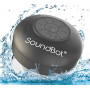 SoundBot SB510 HD Water Resistant Bluetooth 4.0 Shower Speaker, Handsfree Portable Speakerphone with Built-in Mic, 6hrs of Pl