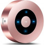 XLEADER [Smart Touch] Bluetooth Speaker SoundAngel A8  3rd Gen  Premium Rose Gold Mini Speaker with Portable Waterproof Case 