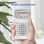 AM FM Portable Pocket Radio, Compact Transistor Radios - Best Reception, Loud Speaker, Earphone Jack, Long Lasting, 2 AA Batt