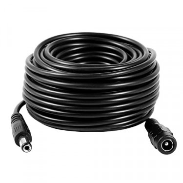 Vanxse CCTV 10m 30ft  2.1x5.5mm Dc 12v Power Extension Cable for CCTV Security Cameras IP Camera Dvr Standalone