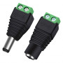 12V DC Power Connector 5.5mm x 2.1mm, CENTROPOWER  10 x Male + 10 x Female  Power Jack Adapter for Led Strip CCTV Security Ca