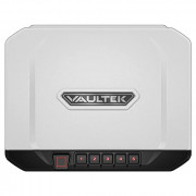 VAULTEK VS20i Biometric Handgun Bluetooth Smart Safe Pistol Safe with Auto-Open Lid and Rechargeable Battery  Alpine White 