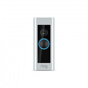 Ring Video Doorbell Pro – Upgraded, with added security features and a sleek design  existing doorbell wiring required 