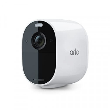 Arlo Essential Spotlight Camera - 1 Pack - Wireless Security, 1080p Video, Color Night Vision, 2 Way Audio, Wire-Free, Direct