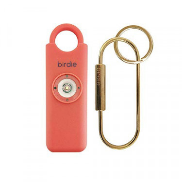 She’s Birdie–The Original Personal Safety Alarm for Women by Women–130dB Siren, Strobe Light and Key Chain in 5 Pop Colors  C