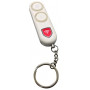 SafeAlarm The Personal Self-Defense Safety Alarm Keychain |LOUD 140DB Dual Alarm Siren Heard up to 600 ft/185 meters Away | E