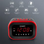 SHARP Big Bang Super Loud Alarm Clock for Heavy Sleepers, 6 Extremely Loud Wake Up Sounds: Rooster, Bugle, Nagging Mom, Jackh