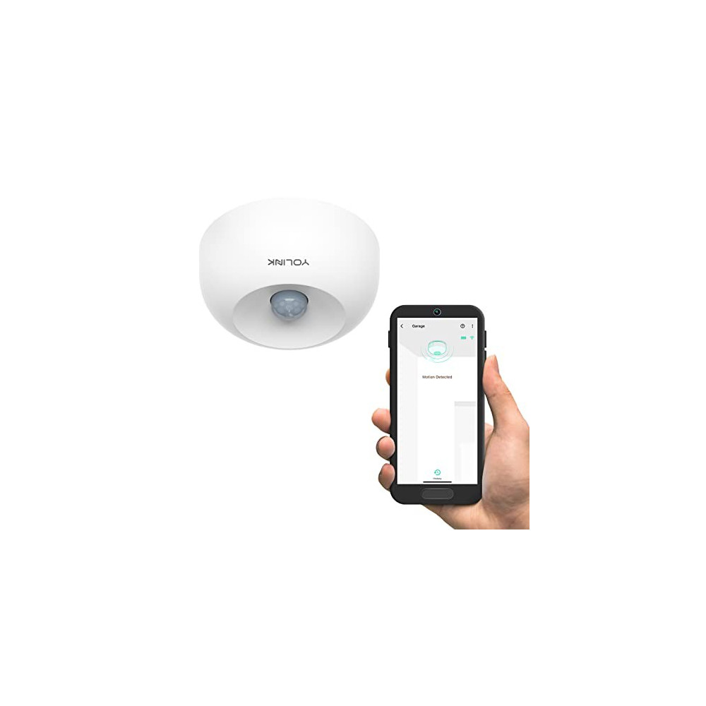 YoLink Motion Sensor, 1/4 Mile Long Range Smart Home Indoor Wireless Motion Detector Sensor Works with Alexa, IFTTT, and Home