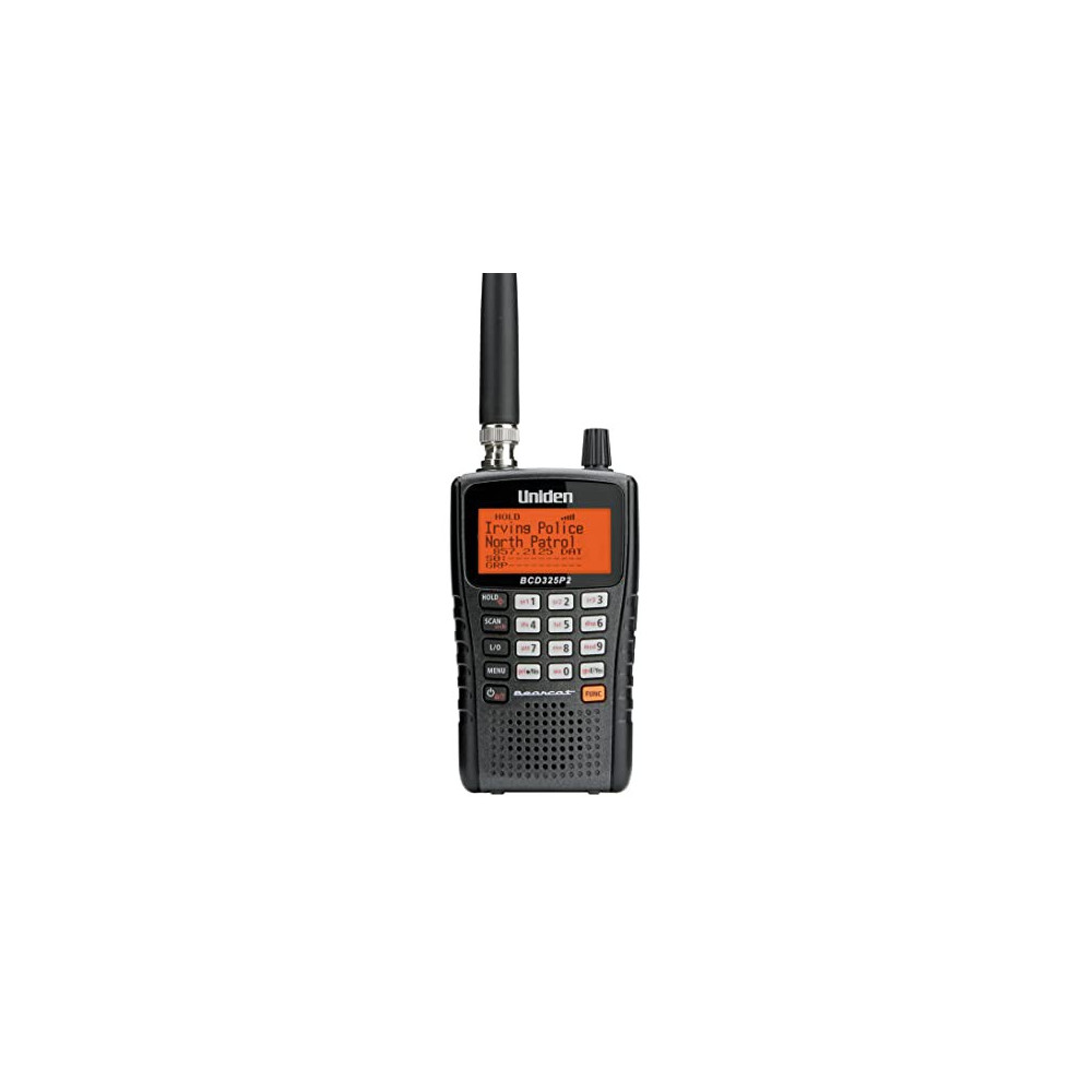 Uniden BCD325P2 Handheld TrunkTracker V Scanner. 25,000 Dynamically Allocated Channels. Close Call RF Capture Technology. Loc