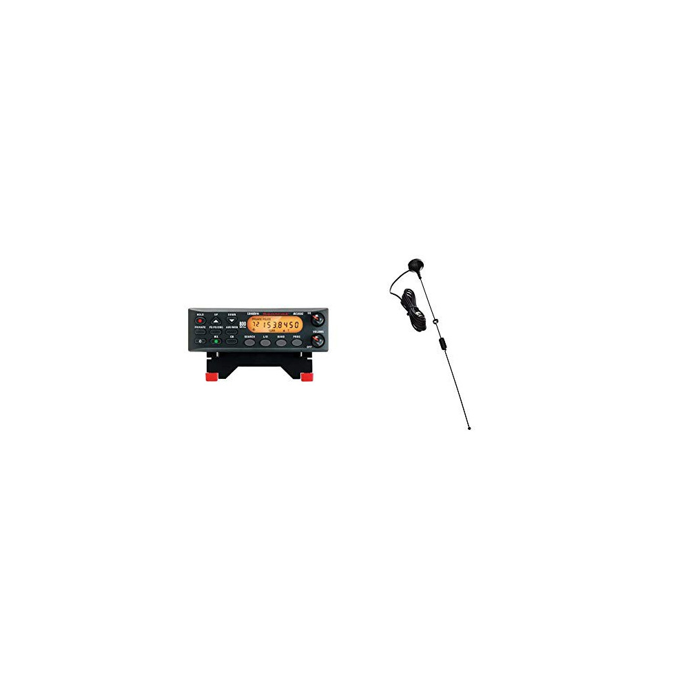 Uniden BC355N 800 MHz 300-Channel Base/Mobile Scanner, Close Call RF Capture, Black & Tram 1089-BNC Scanner Mini-Magnet Anten