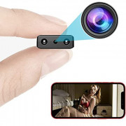 Small Wireless WiFi Camera Hidden Spy Security Cameras,Mini Nanny Cam Smart Home Cams Pet Dog Camera Indoor Outdoor Baby Came