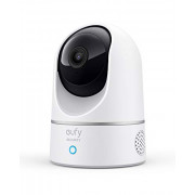 eufy security Solo IndoorCam P24, 2K, Pan & Tilt, Indoor Security Camera, Wi-Fi Plug-in Camera, Human & Pet AI, Voice Assista