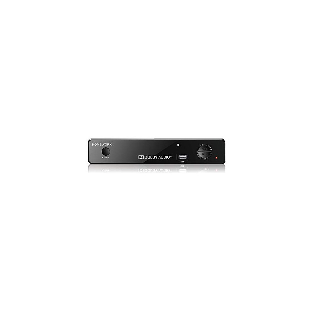 Mediasonic HomeWorx ATSC Digital Converter Box with TV Tuner, TV Recording, USB Multimedia Function  HW-150PVR-Y22 