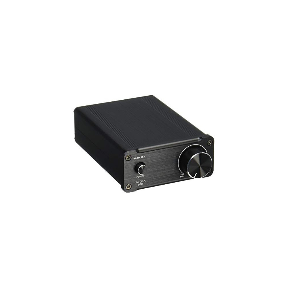 SMSL SA-36A Pro 20WPC TDA7492PE Digital Amplifier AMP 12V Power Supply Black