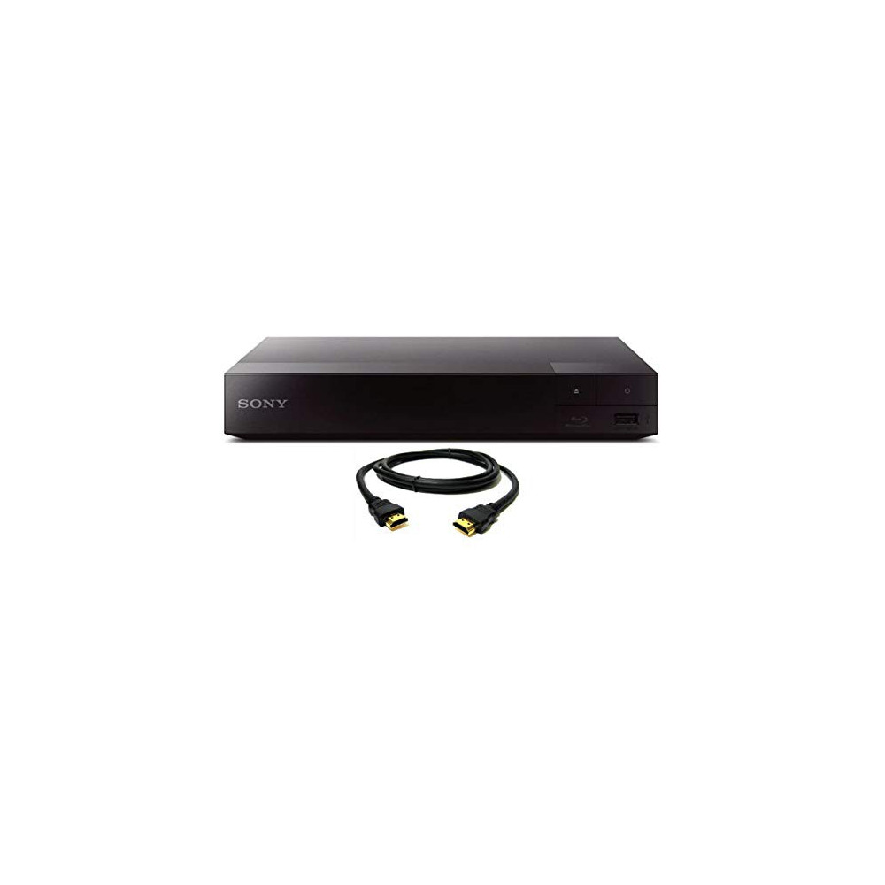 SONY BDPS1700 Wired Streaming Blu-Ray Disc Player with 6ft High Speed HDMI Cable  Renewed 