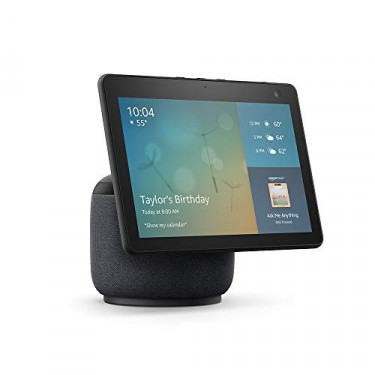 Echo Show 10  3rd Gen  | HD smart display with motion and Alexa | Charcoal
