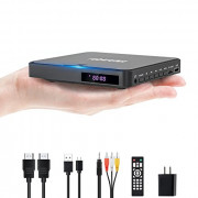 Mini DVD Player ARAFUNA, HDMI Small DVD Player for TV with All Region Free, 1080P Compact Small DVD CD/Disc Players with AV O