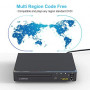 LP-099 Multi Region Code Zone Free PAL/NTSC HD DVD Player CD Player with HDMI AV Output & Remote & USB Input & MIC Input - Co