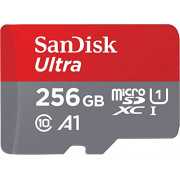SanDisk 256GB Ultra microSDXC UHS-I Memory Card with Adapter - Up to 150MB/s, C10, U1, Full HD, A1, MicroSD Card - SDSQUAC-25