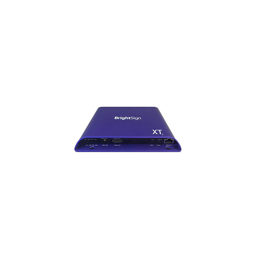 BrightSign XT243 | 4K Dual Video Decode Standard I/O Player