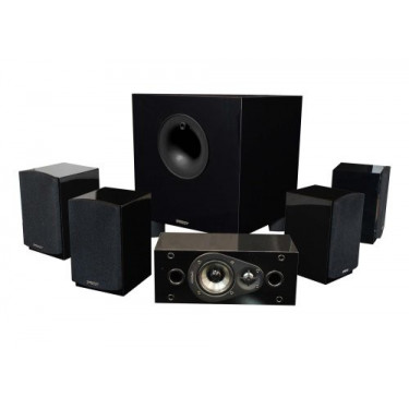 Energy 5.1 Take Classic Home Theater System  Set of Six, Black 