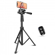 Aureday 67" Phone Tripod&Camera Stand, Selfie Stick Tripod with Remote and Phone Holder, Perfect for Selfies/Video Recording/