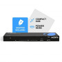 4K 1x4 HDMI Splitter by OREI - 1 Port to 4 HDMI Display Duplicate/Mirror - Powered Splitter Ver 1.4 Certified for Full HD 108