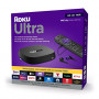 Roku Ultra 2022 4K/HDR/Dolby Vision Streaming Device and Roku Voice Remote Pro with Rechargeable Battery, Hands-Free Voice Co