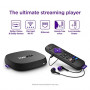 Roku Ultra 2022 4K/HDR/Dolby Vision Streaming Device and Roku Voice Remote Pro with Rechargeable Battery, Hands-Free Voice Co