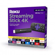 Roku Streaming Stick 4K 2021 | Streaming Device 4K/HDR/D. Vision with Roku Voice Remote and TV Controls  Renewed 