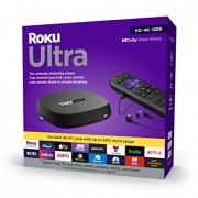 Roku Ultra | Streaming Device HD/4K/HDR/Dolby Vision with Dolby Atmos, Bluetooth Streaming, and Roku Voice Remote with Headph