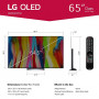LG C2 Series 65-Inch Class OLED evo Gallery Edition Smart TV OLED65C2PUA, 2022 - AI-Powered 4K, Alexa Built-in