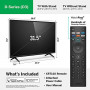 VIZIO 32-inch D-Series 720p Smart TV with Apple AirPlay and Chromecast Built-in, Screen Mirroring for Second Screens, & 150+ 