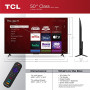 TCL 50" Class 4-Series 4K UHD HDR Smart Roku TV – 50S455 2022