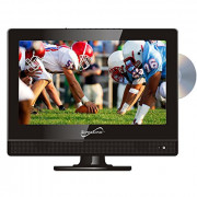Supersonic SC-1312 13.3” Widescreen LED HDTV with Built-in DVD Player