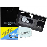 Motorized VHS-C Cassette Adapter for JVC C-P7U CP6BKU C-P6U,Panasonic PV-P1,RCA VCA115 + 1 MNS Micro-Fiber Cloth