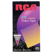 RCA T-120H VHS Video Cassette 120-Minutes  1-Pack 