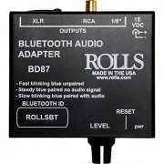 ROLLS Bluetooth Audio Adapter BD87 Black