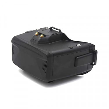 Skyzone Cobra X Black 1280x720 5.8Ghz 48CH RapidMix Receiver FPV Goggles with Head Tracker DVR